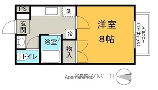 芙蓉ハイツ【3G号室】の間取り