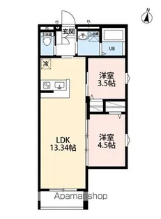 ROBOT HOME 金町Ⅱ【2階】の間取り
