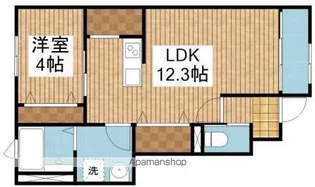 プルミエールメゾン【103号室】の間取り