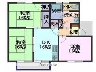 メゾンT【2階】の間取り