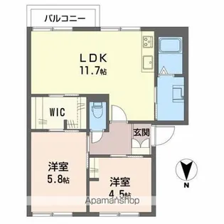 メモリーハウス【1階】の間取り