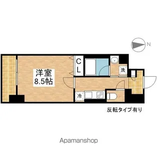 エスカルコート【8階】の間取り