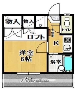 グリーンリーブス【2階】の間取り