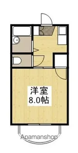 カルチェ・ラ・タンA【102号室】の間取り