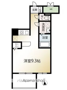 キャッスル大手門【11階】の間取り
