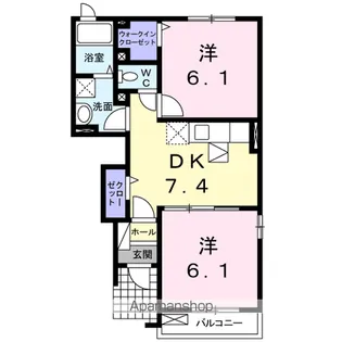 SONO FELICE【1階】の間取り