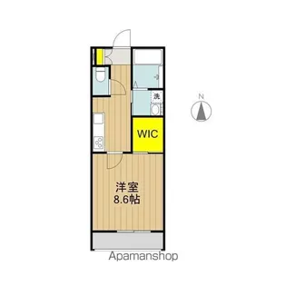 ALFLAT 穏【101号室】の間取り