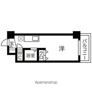 メゾンクレスト元町【5階】の間取り