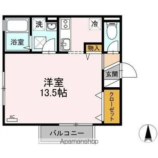 マ・メゾン福浜【2階】の間取り