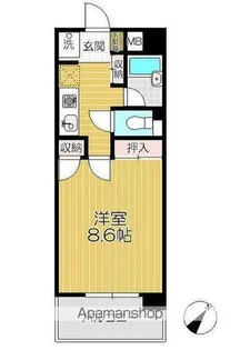 グリーンステージ【D 106号室】の間取り