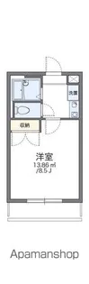 レオパレスオチュール【1階】の間取り