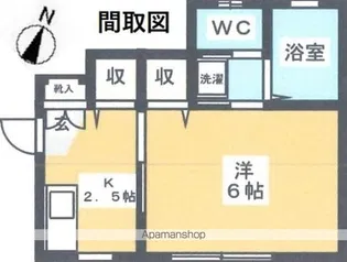 カーム吉祥寺【1階】の間取り
