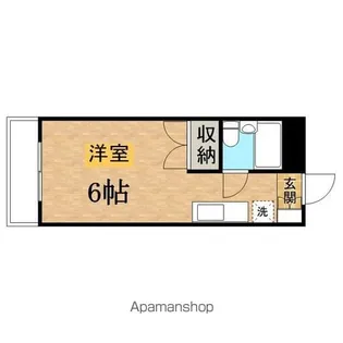 ジュネス井上【105号室】の間取り