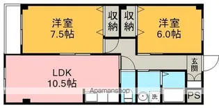 ロハス ヴィラ・ケイ【2階】の間取り