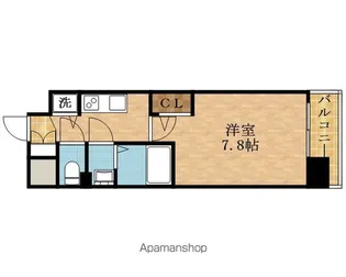 カーサレグラス城東セントラル【5階】の間取り
