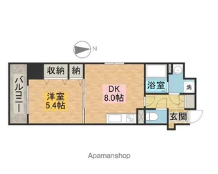 ボワドブローニュ【2階】の間取り