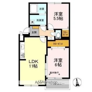 アネシス【3階】の間取り