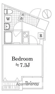 ラフィスタ横浜黄金町【4階】の間取り