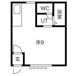 ヴィラモデルナ【1階】の間取り