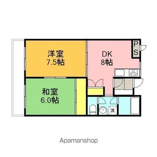 チコラース【3階】の間取り