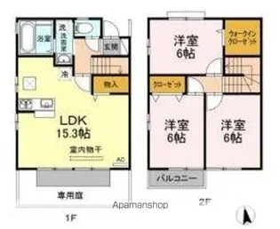 T’Sスクエア【1階】の間取り