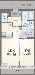 ボウヴェール徳倉C【302号室】の間取り