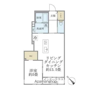 AMBITIOUS【1階】の間取り