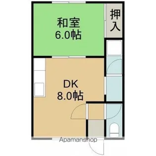 パレーシャルハッピー5【2階】の間取り