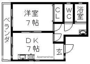 アデランテ【4階】の間取り
