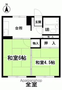 コープ小林【102号室】の間取り