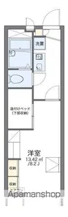 レオパレスミナミ【105号室】の間取り