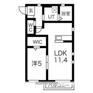 BLONA III【1階】の間取り