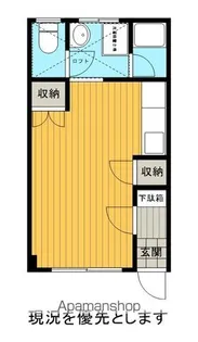 コーポラス外濠【1階】の間取り