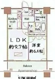 東京都豊島区東池袋4丁目【マンション】の間取り