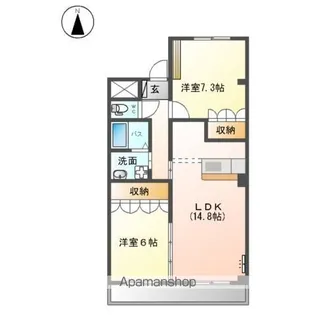 イマージュ【2階】の間取り