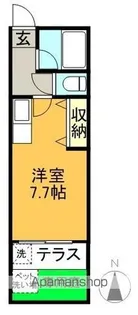 ムーンライト旭【1階】の間取り