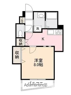 パルメゾン今橋駅前【4階】の間取り