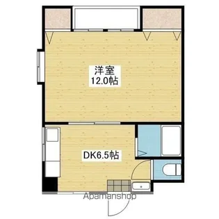 愛媛県松山市石手2丁目【マンション】の間取り