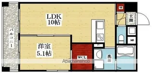 第21関根マンション【4階】の間取り