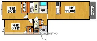リラフォート パイン【2階】の間取り