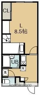 CRECIAⅥ(クレシアシックス)【1階】の間取り