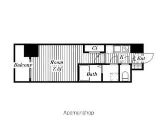 エスリード池下レスティア【12階】の間取り