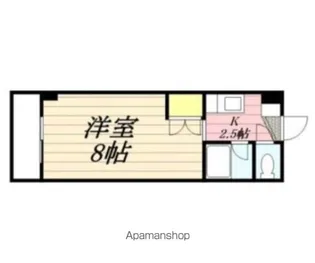 OAK VILLA HAKATA EASTⅡ【303号室】の間取り