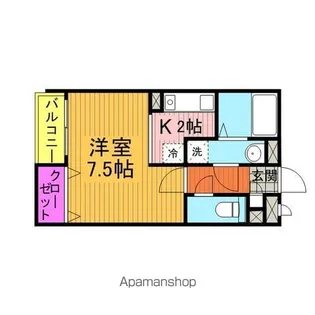 アプローズ馬橋【1階】の間取り