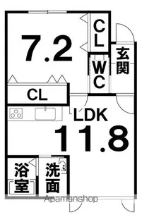 イースト5【103号室】の間取り