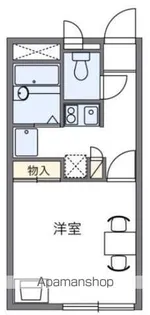 蟻ヶ崎Ⅱレジデンス【102号室】の間取り