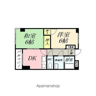 メゾンドボヌアー【3階】の間取り