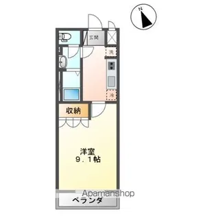 SMILE HOME【2階】の間取り