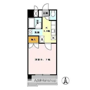 アムールシャトー【5階】の間取り