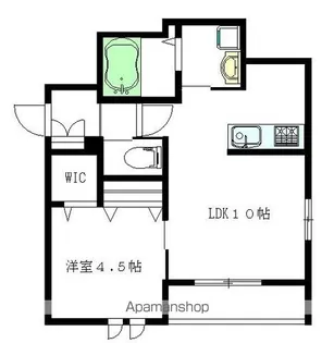 ALEGRIA高円寺(アレグリア)【101号室】の間取り